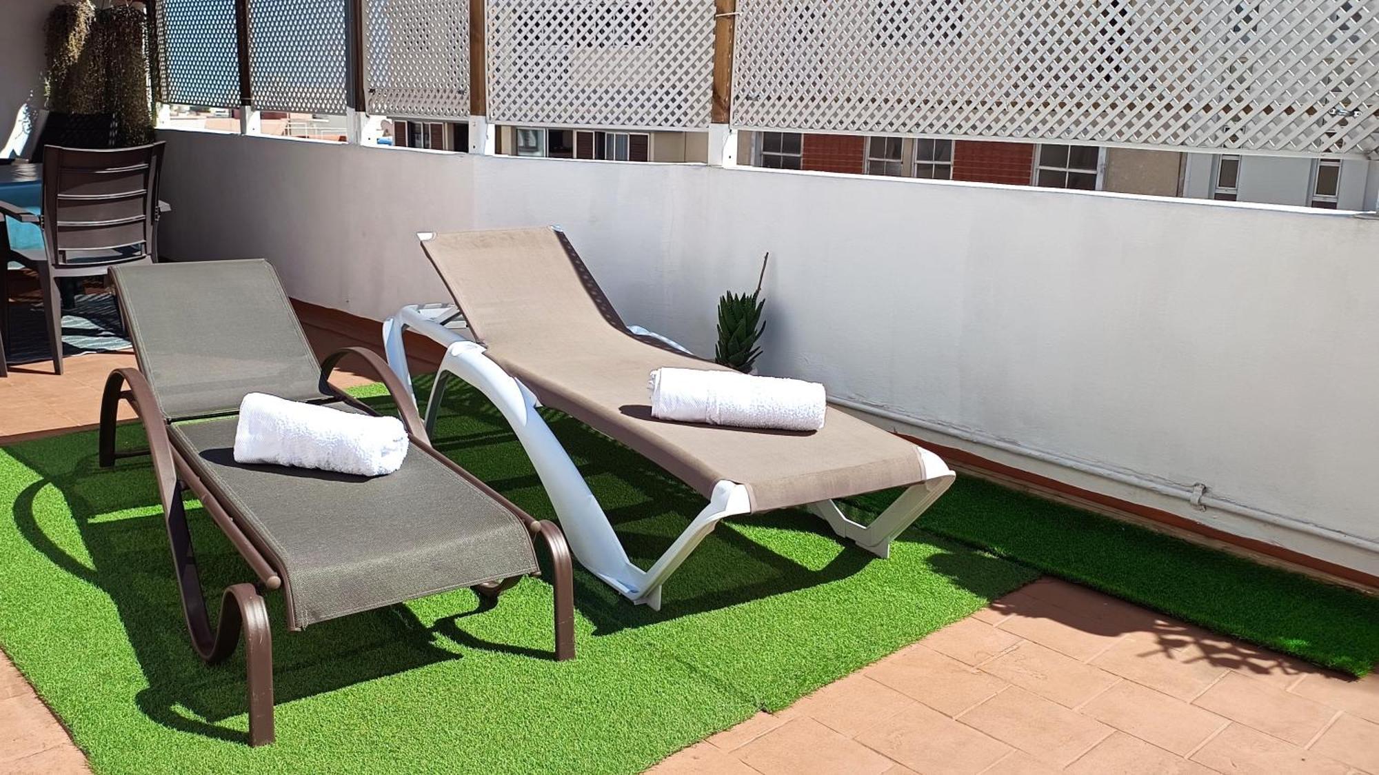 Center Santa Cruz, Alojamiento Centrico Con Gran Terraza, Cocina , Salon Y Banos, Todo Privado Kültér fotó