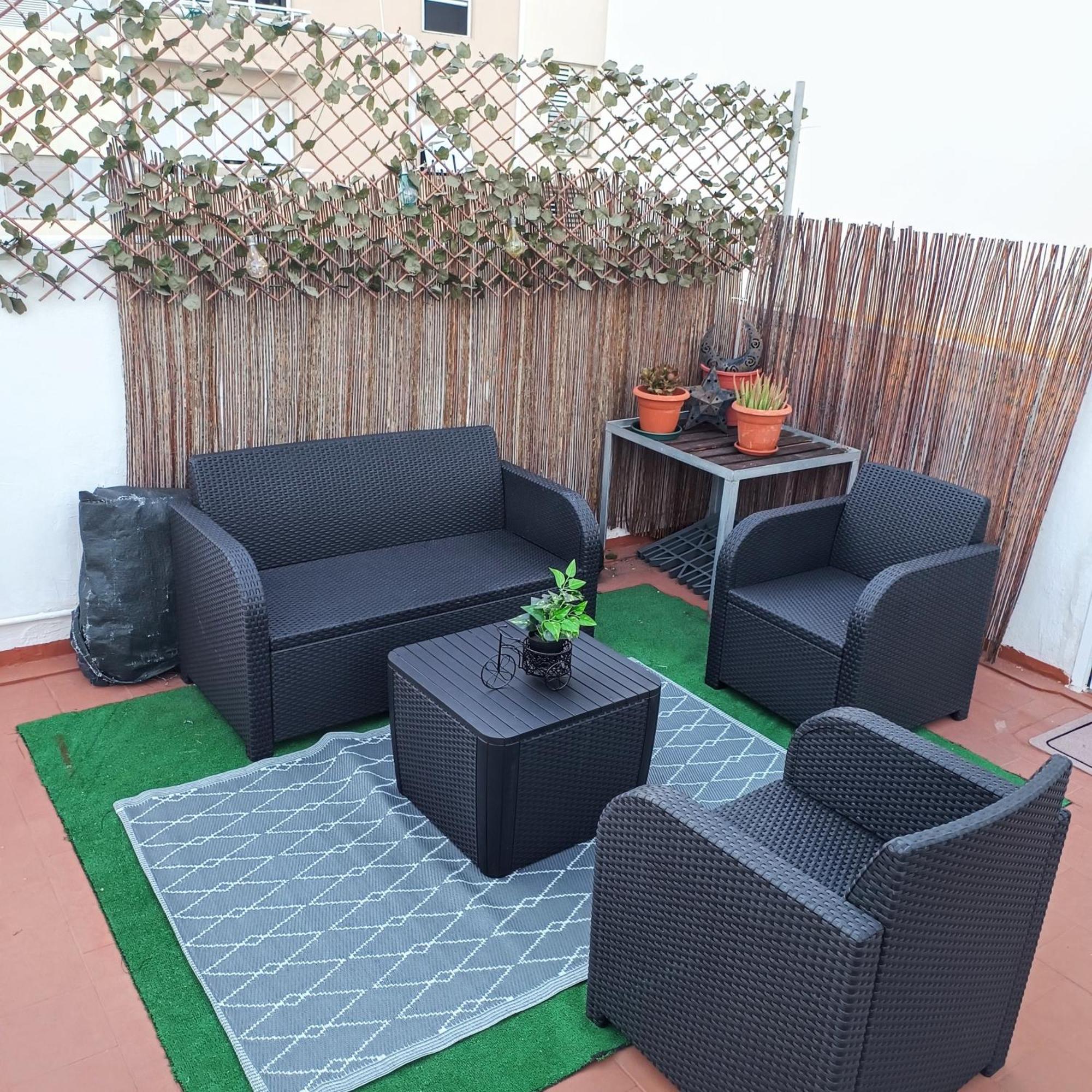 Center Santa Cruz, Alojamiento Centrico Con Gran Terraza, Cocina , Salon Y Banos, Todo Privado Kültér fotó
