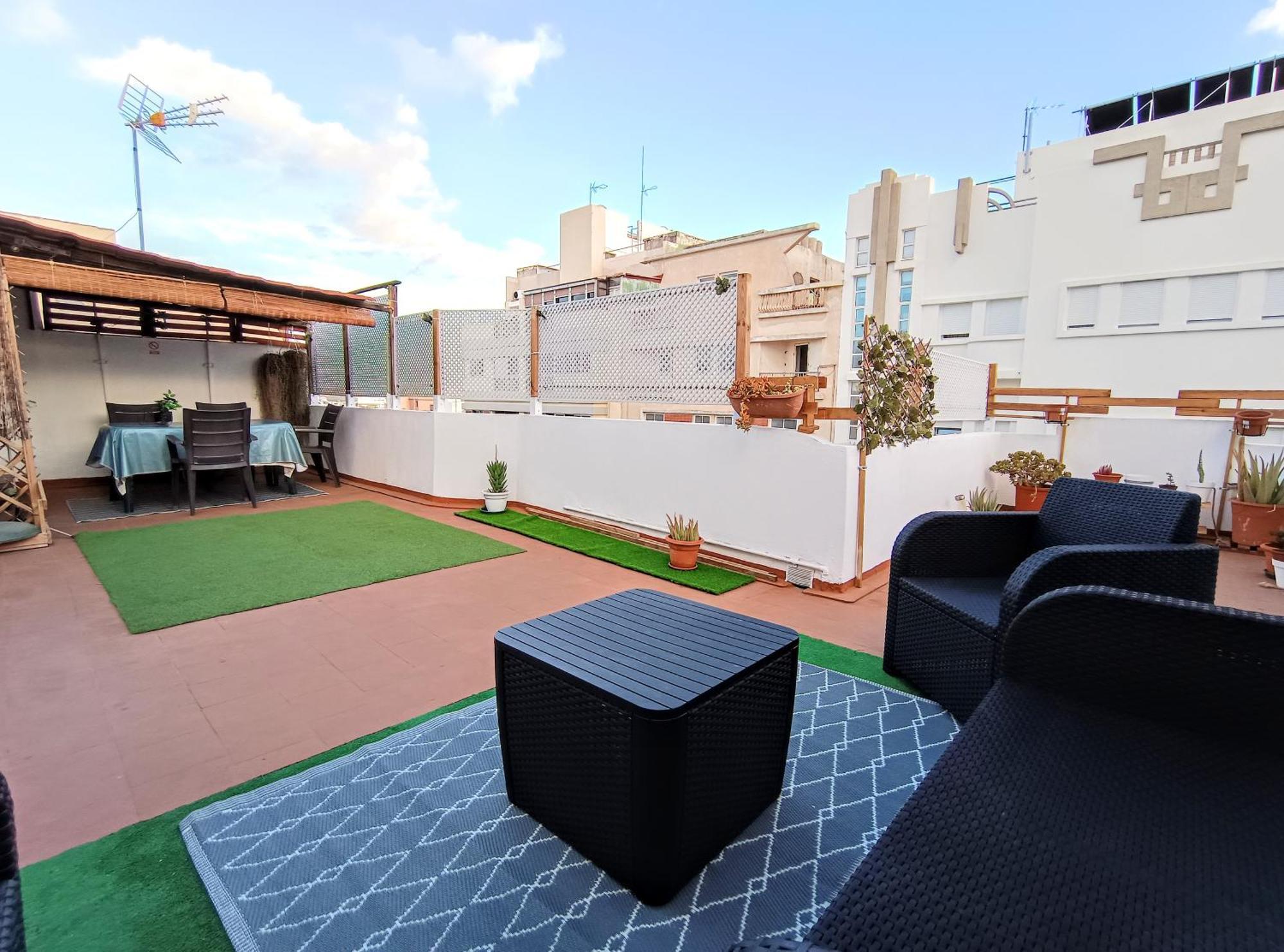 Center Santa Cruz, Alojamiento Centrico Con Gran Terraza, Cocina , Salon Y Banos, Todo Privado Kültér fotó