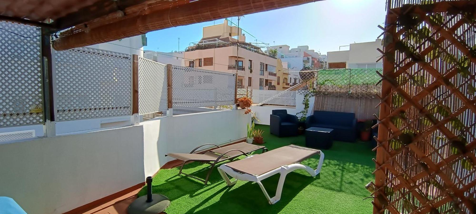 Center Santa Cruz, Alojamiento Centrico Con Gran Terraza, Cocina , Salon Y Banos, Todo Privado Kültér fotó